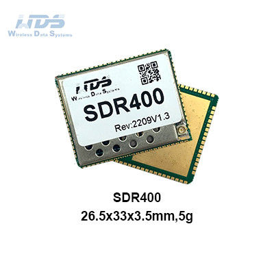 SDR400 เครื่องส่งความเร็วสูง ความถี่สูง โมดูลวิทยุดิจิตอลกระโดด